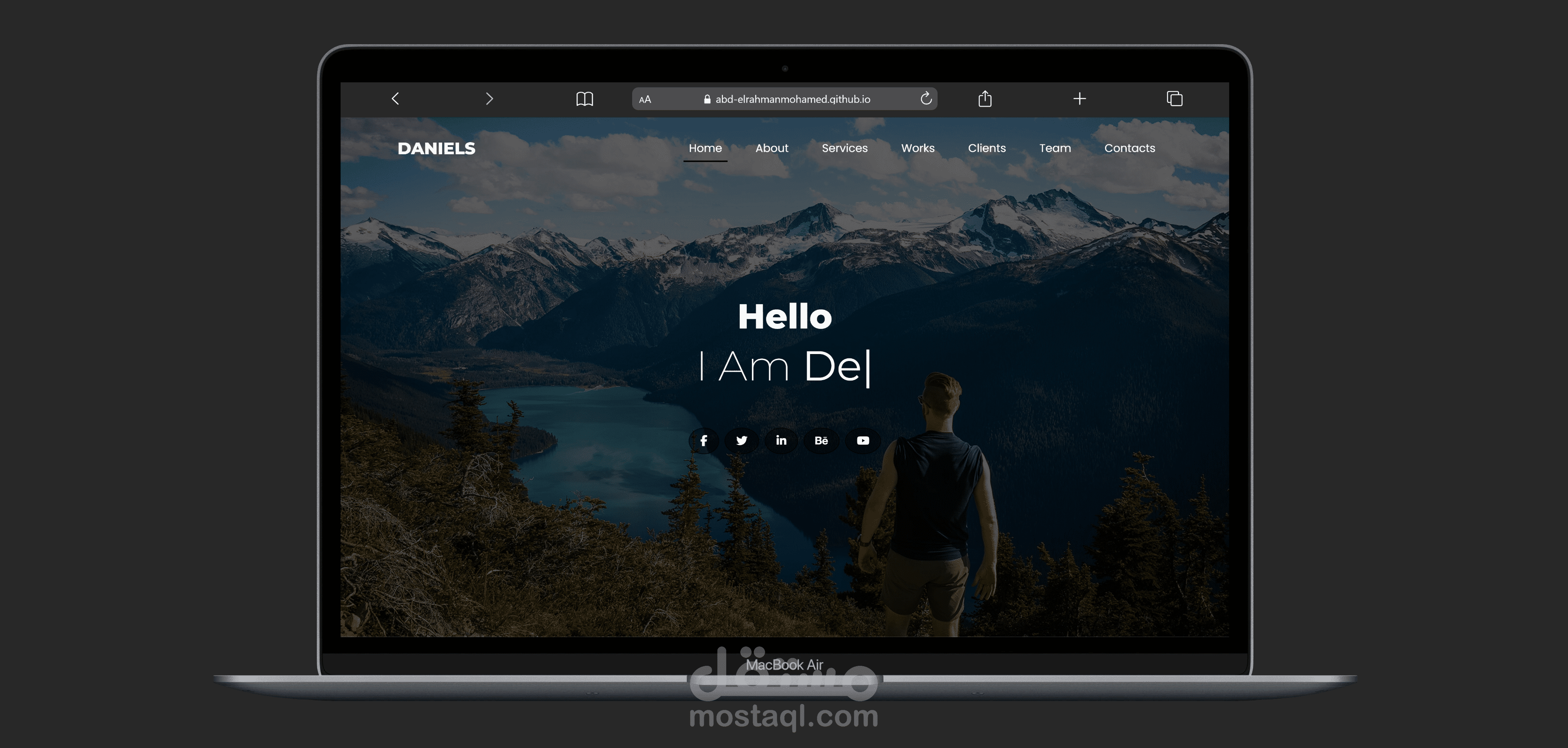 Daniels Portfolio Website