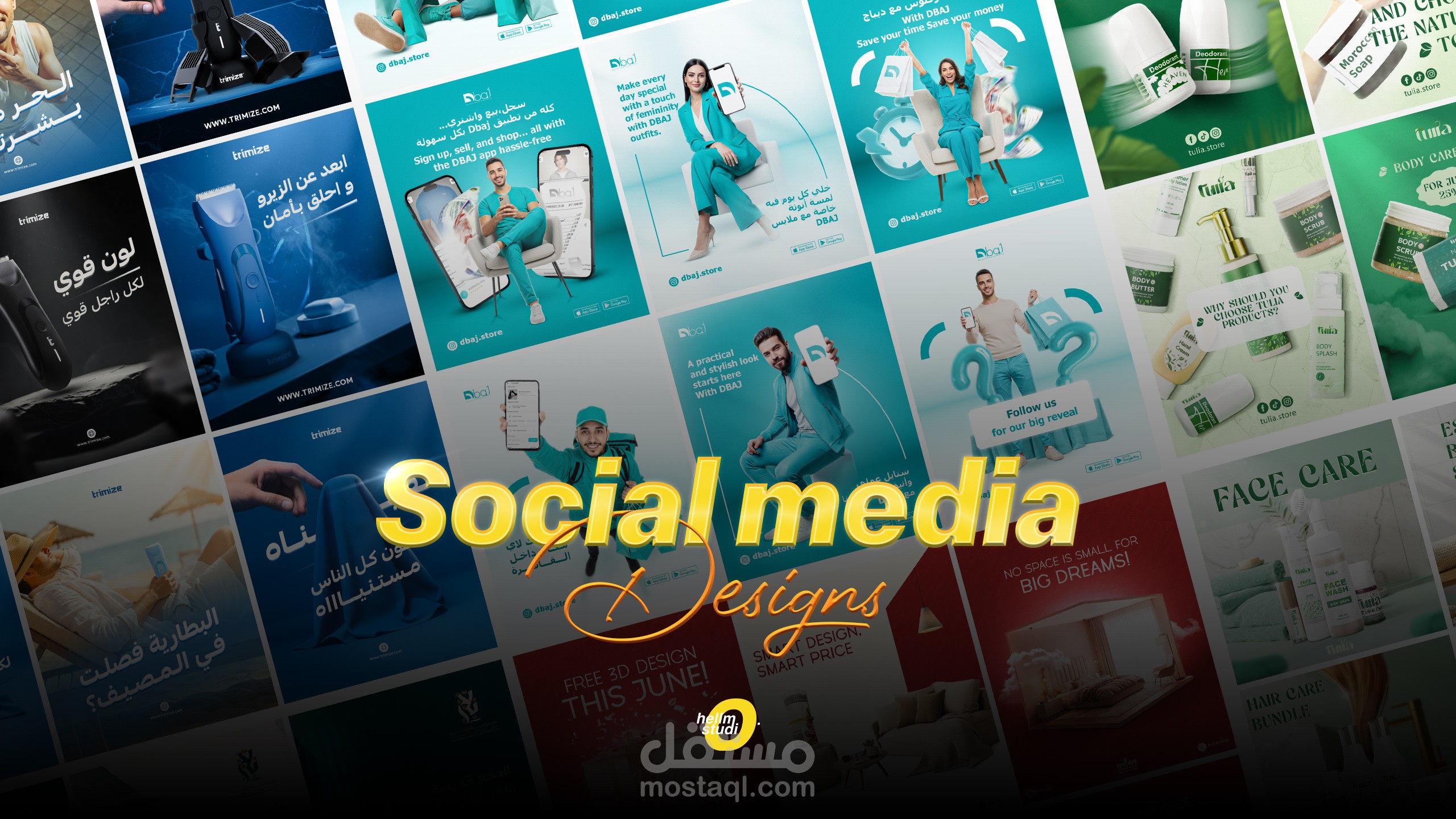 Professional Social Media Designer | High-End Visuals