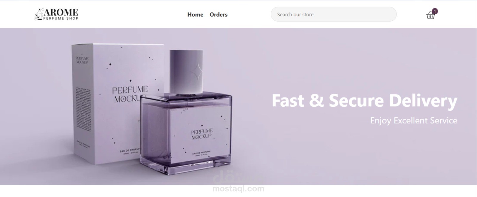 موقع طلب و شراء عطور Perfume shop