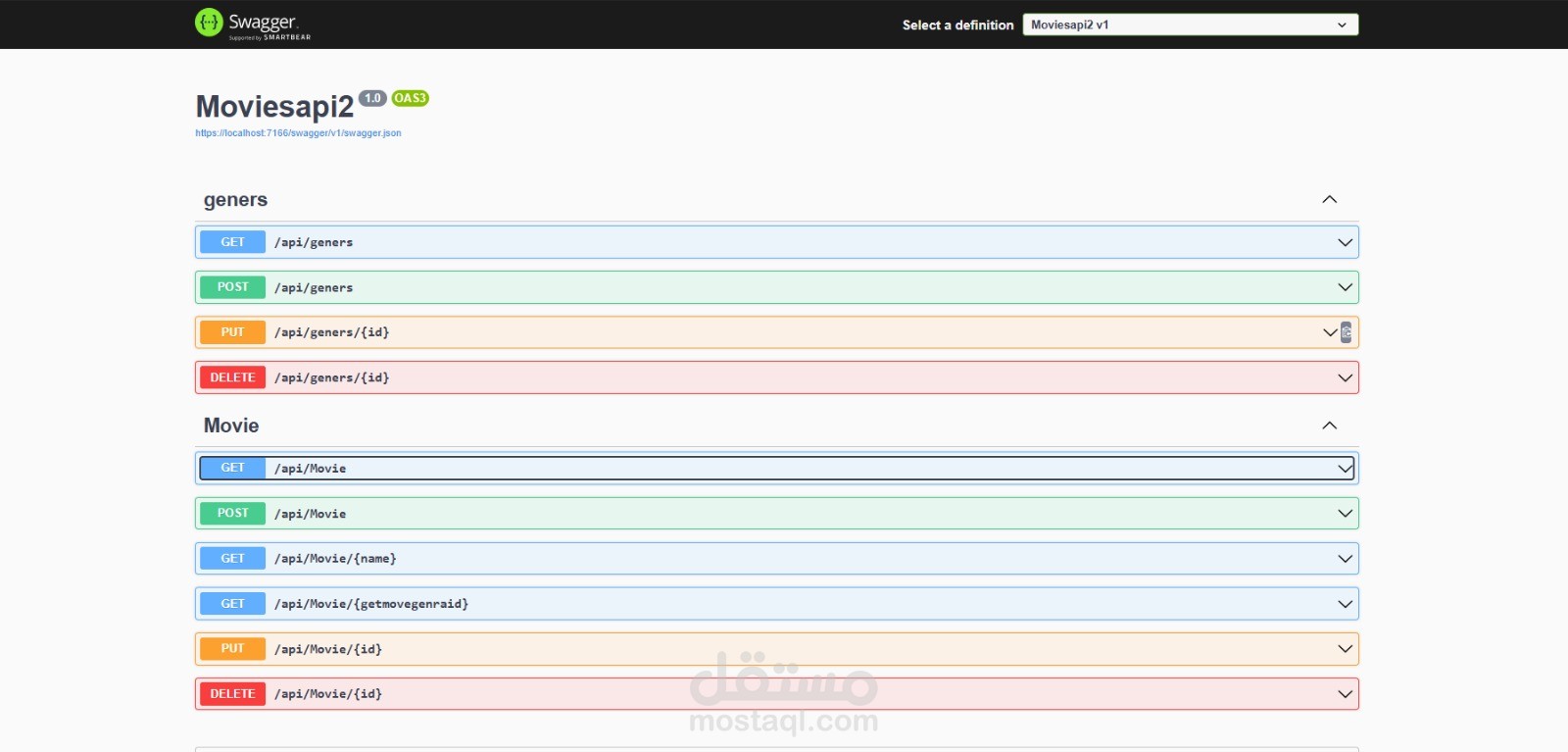 Movies API – ASP.NET Core Web API (.NET 6)