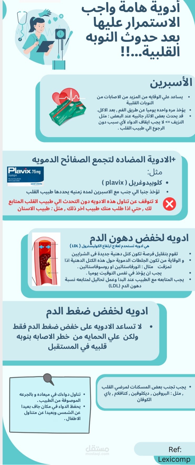 فلايرات طبيه بطريقه بسيطه