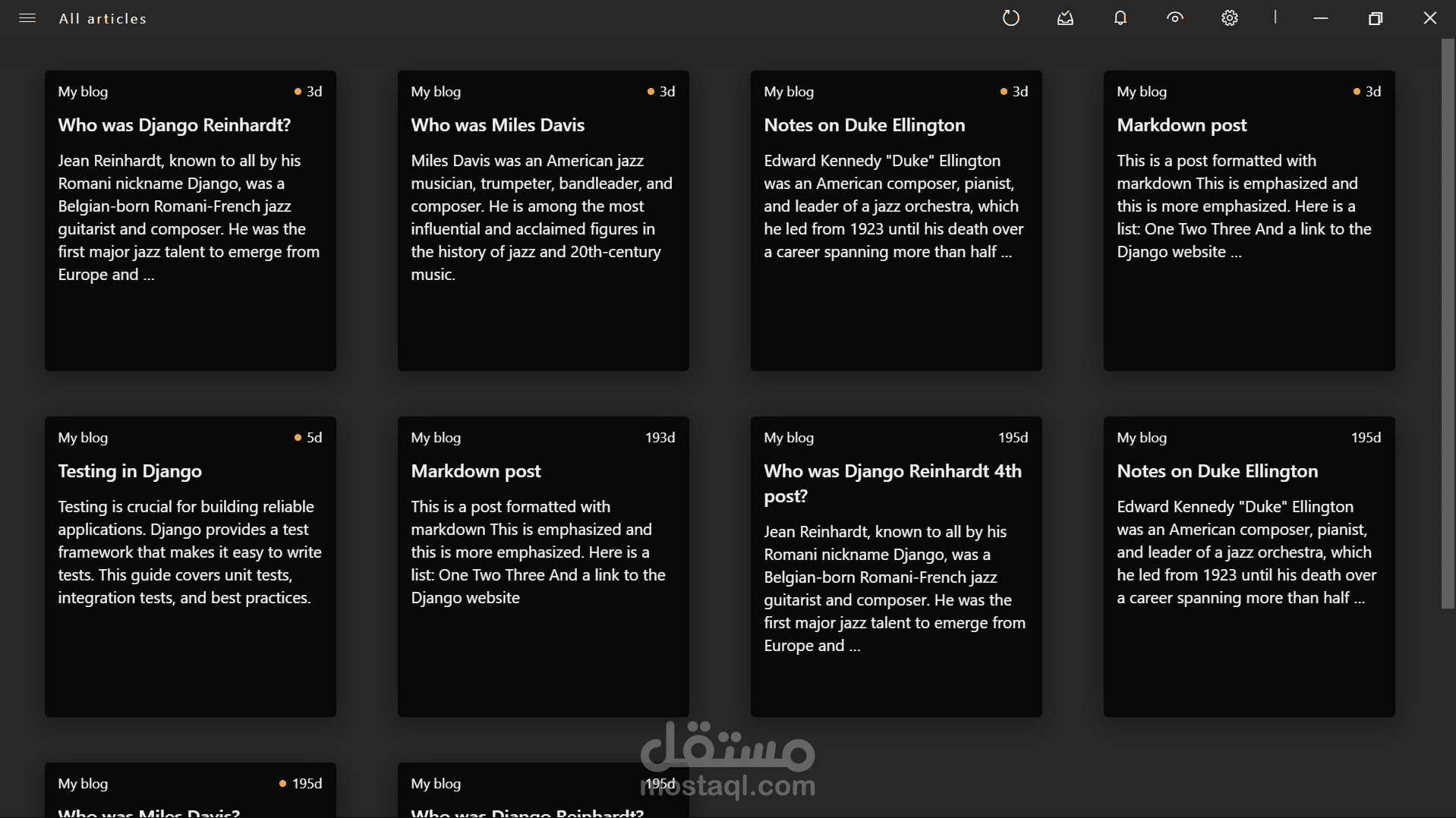 Django Blog CMS with Advanced Features (Search, Filtering, Pagination)