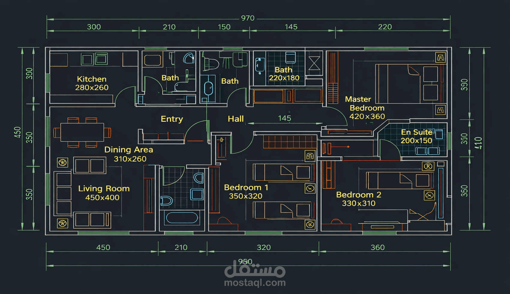 إعداد رسومات AutoCAD ثنائية الأبعاد بدقة عالية، وتحويل ملفات PDF أو الصور إلى ملفات CAD قابلة للتعديل والتنفيذ.
