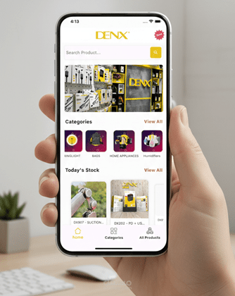 تطبيق موبايل (Android & iOS) للتجارة الإلكترونية - نظام متكامل (Flutter & REST API)