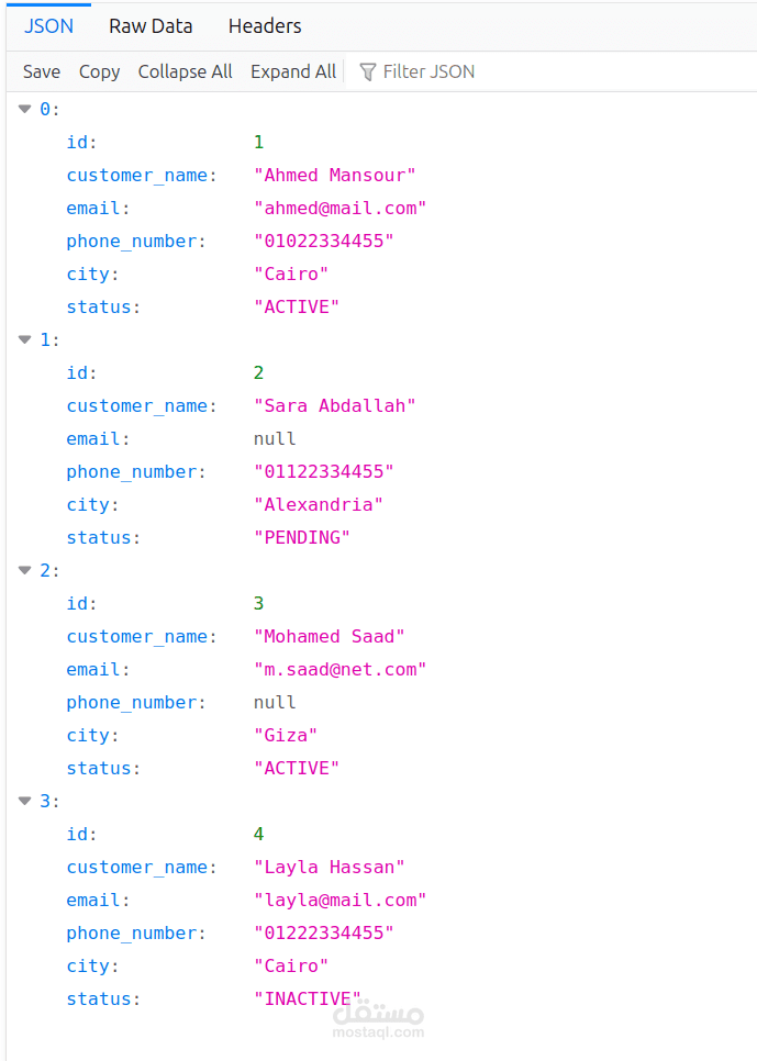 "تنقية وتدقيق قواعد بيانات العملاء (Data Cleaning & Validation)"