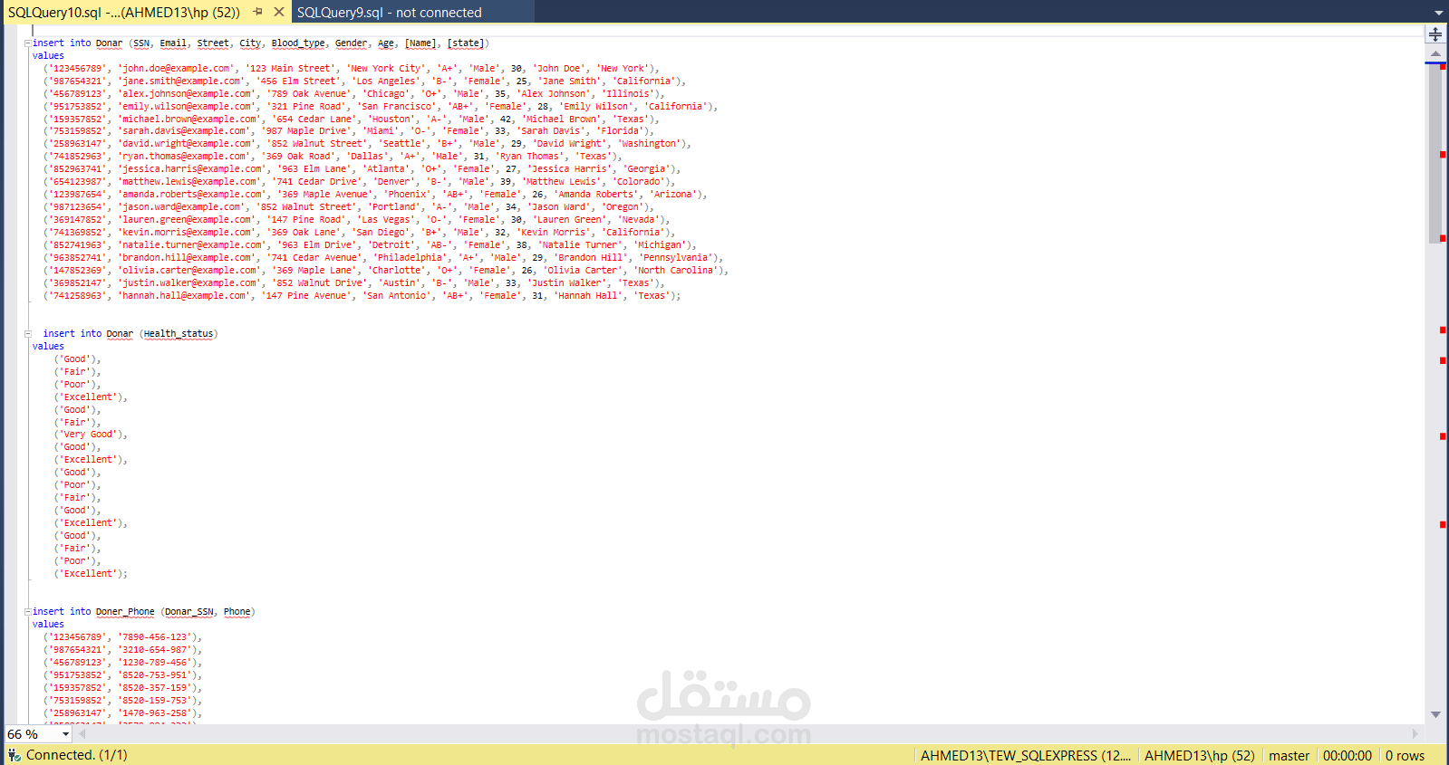 Blood Donation system