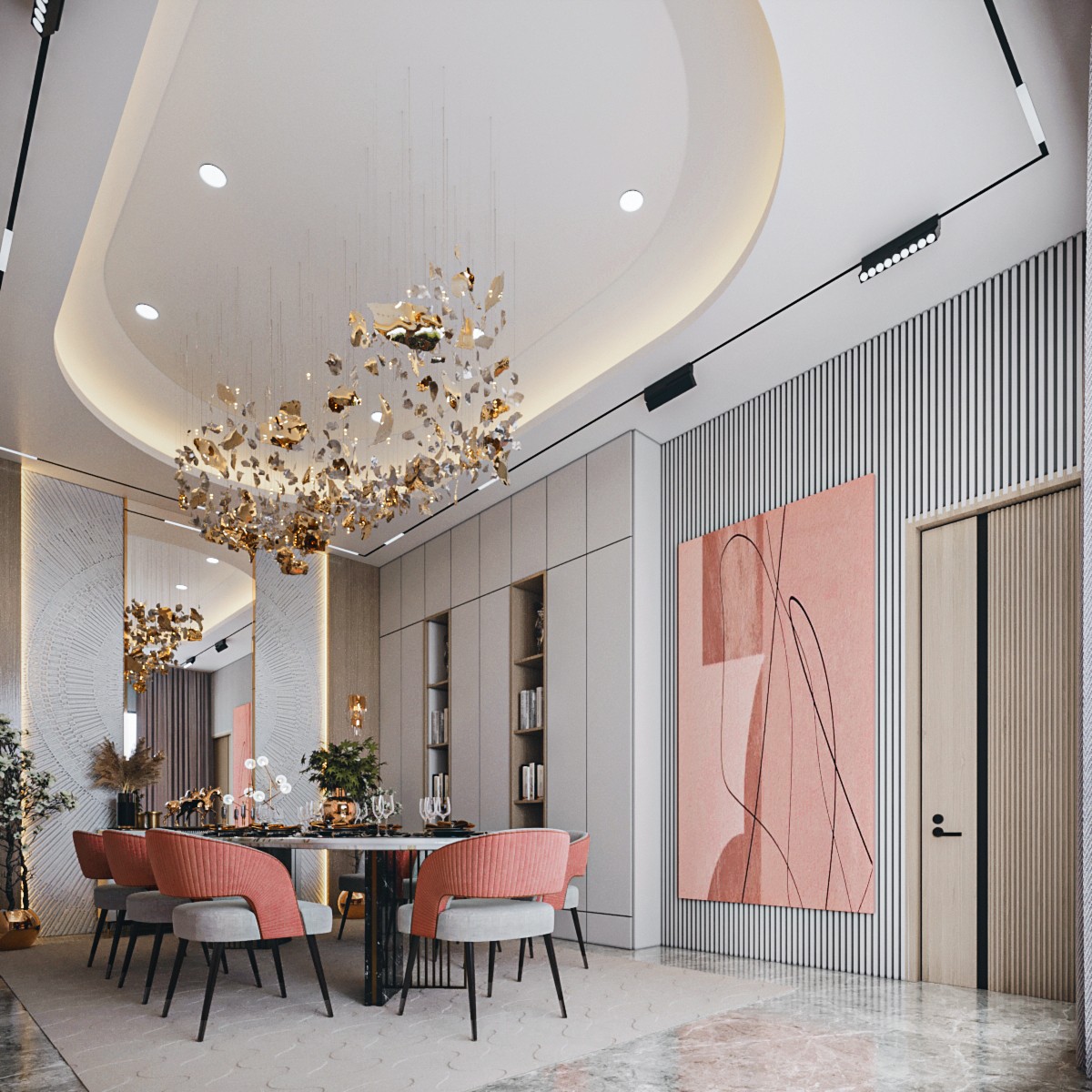 تصميم غرفة طعام