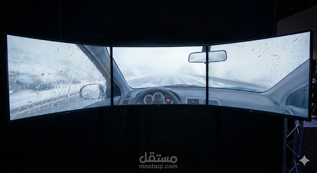 VR Driving Simulation Experience