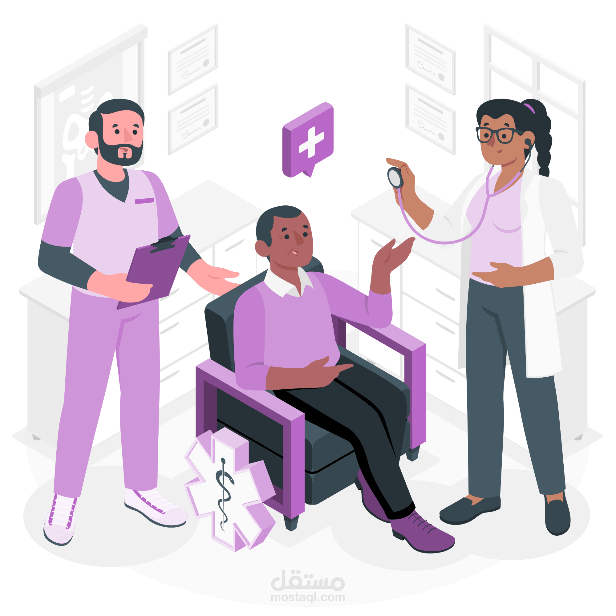 نظام متكامل لإدارة العيادات والمواعيد الطبية (Full Stack)