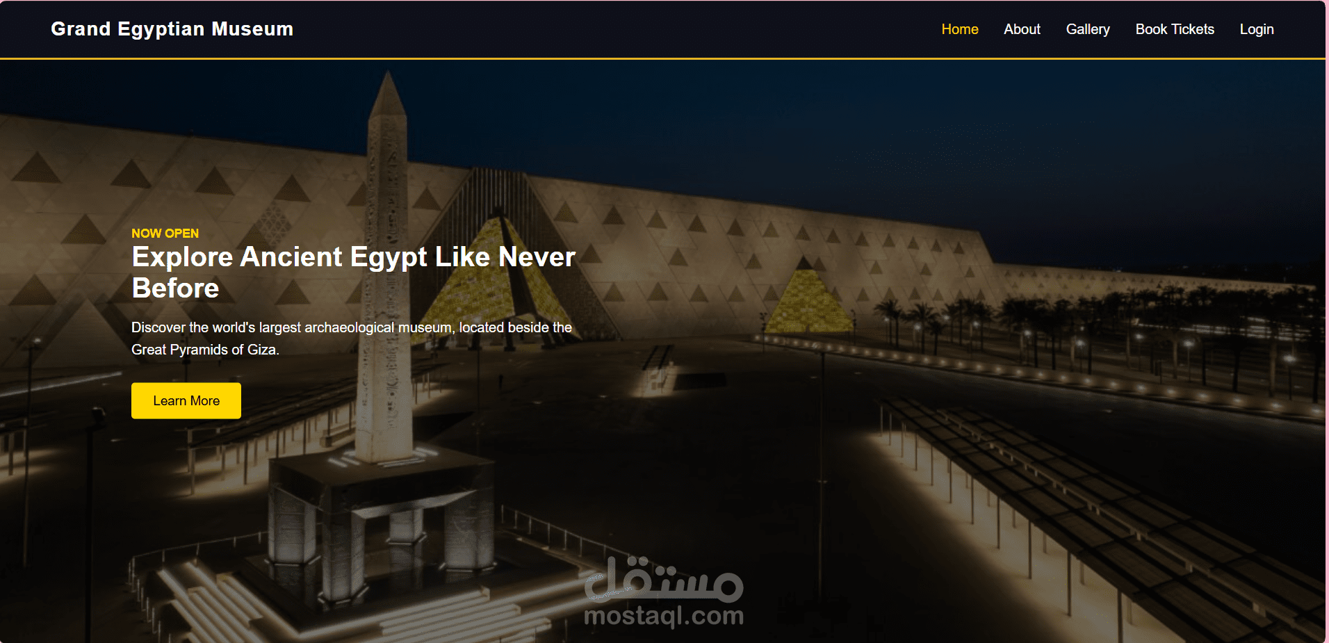 Grand Egyptian Museum website