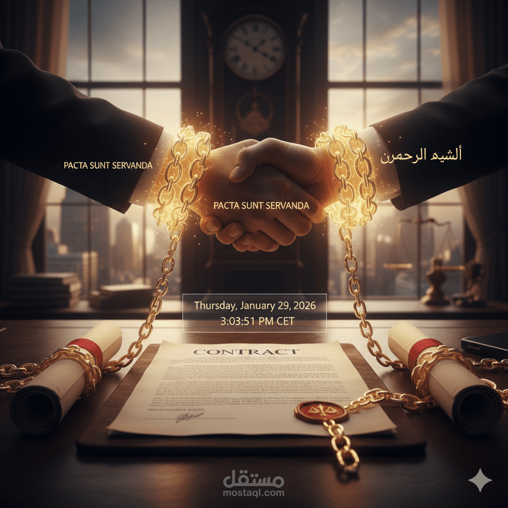 القوة الملزمة للعقد