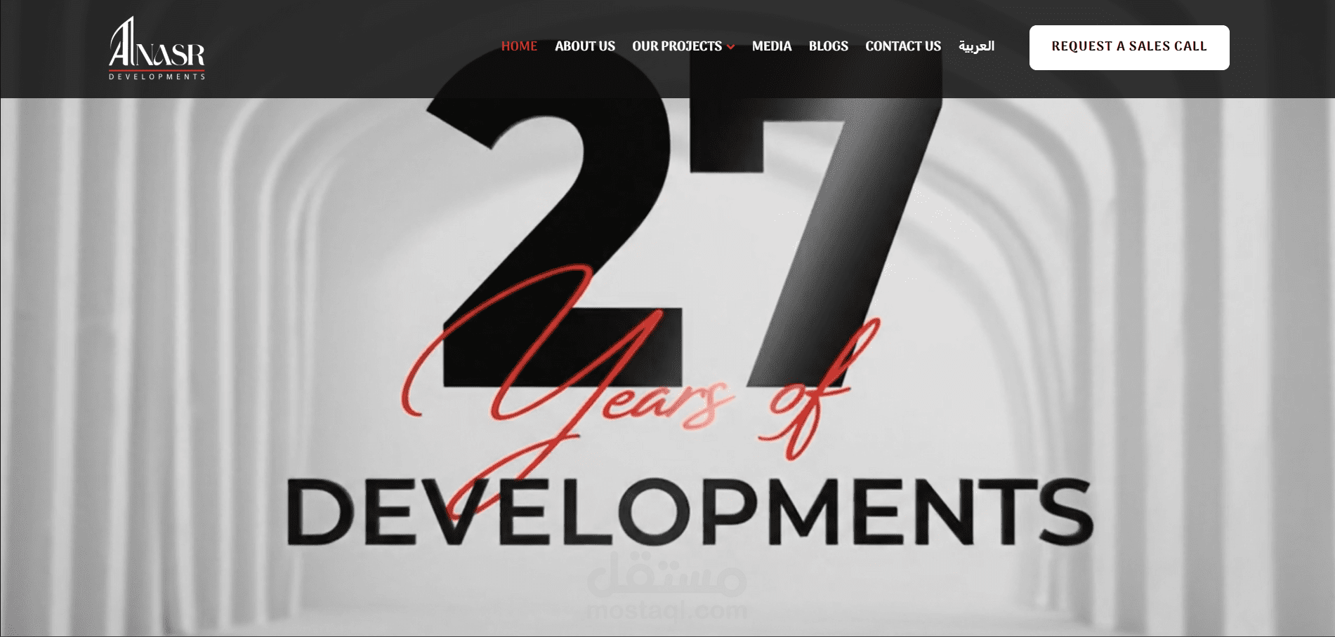 موقع تطوير عقاري