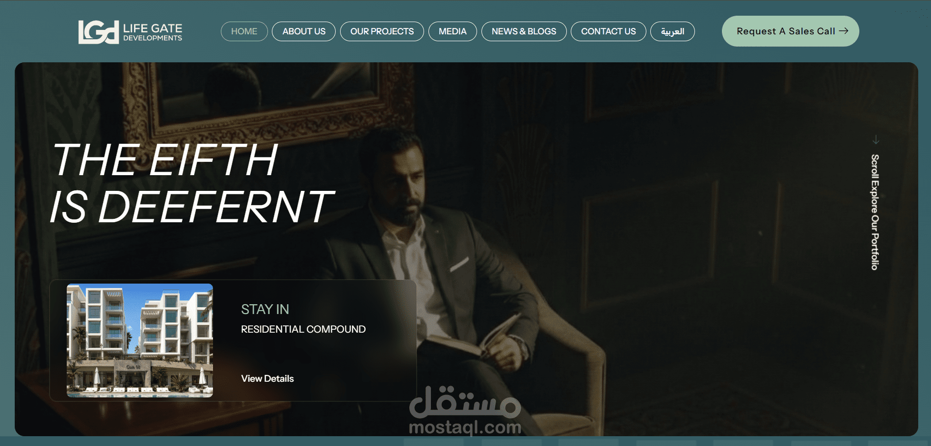 موقع تطوير عقاري