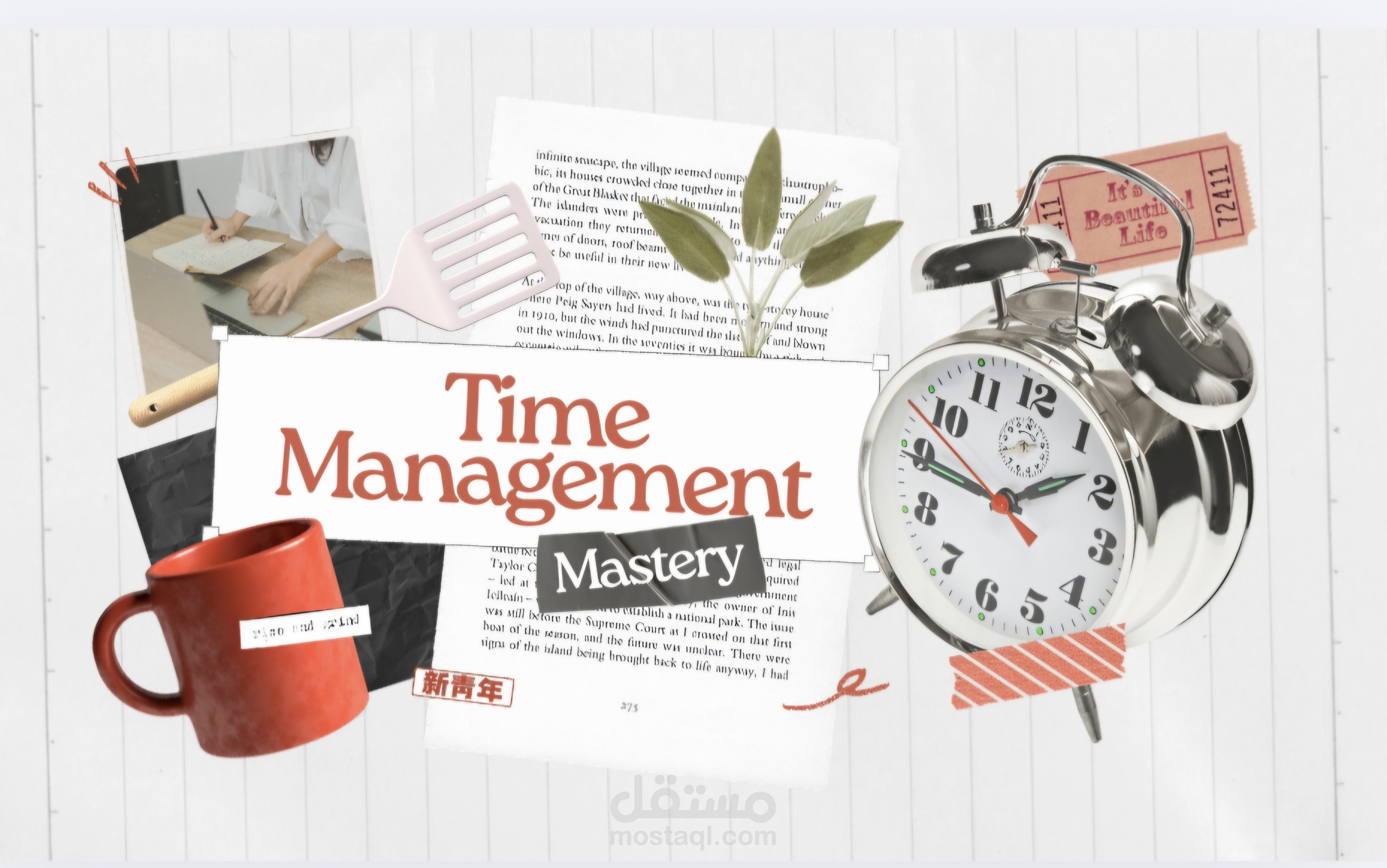 ترجمة عرض تقديمي عن إدارة الوقت من الإنجليزية إلى العربية