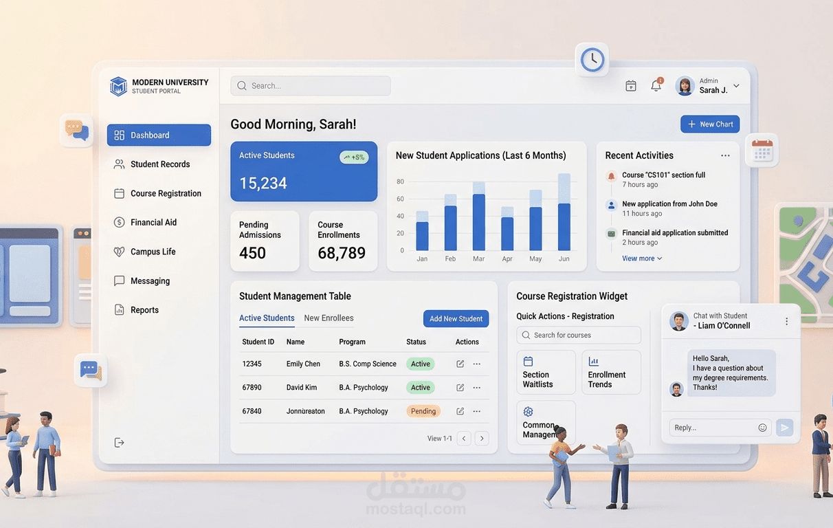 نظام ادارة شؤن طلاب