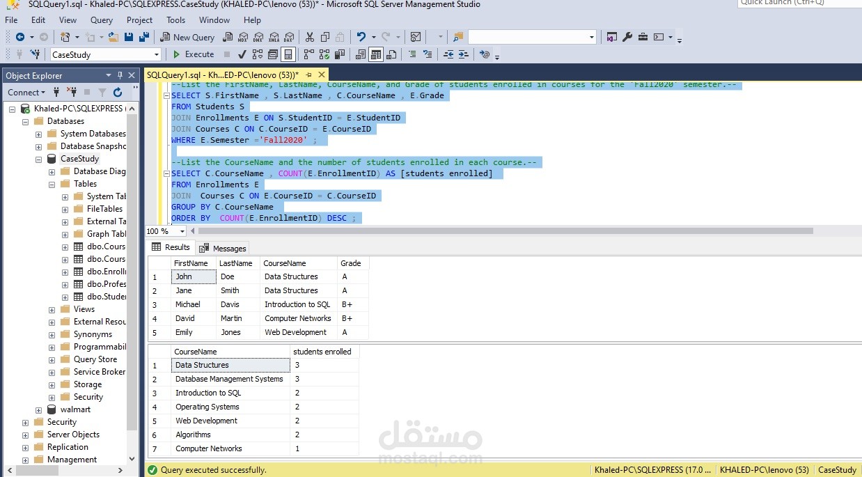Advanced SQL Queries & Data Analysis