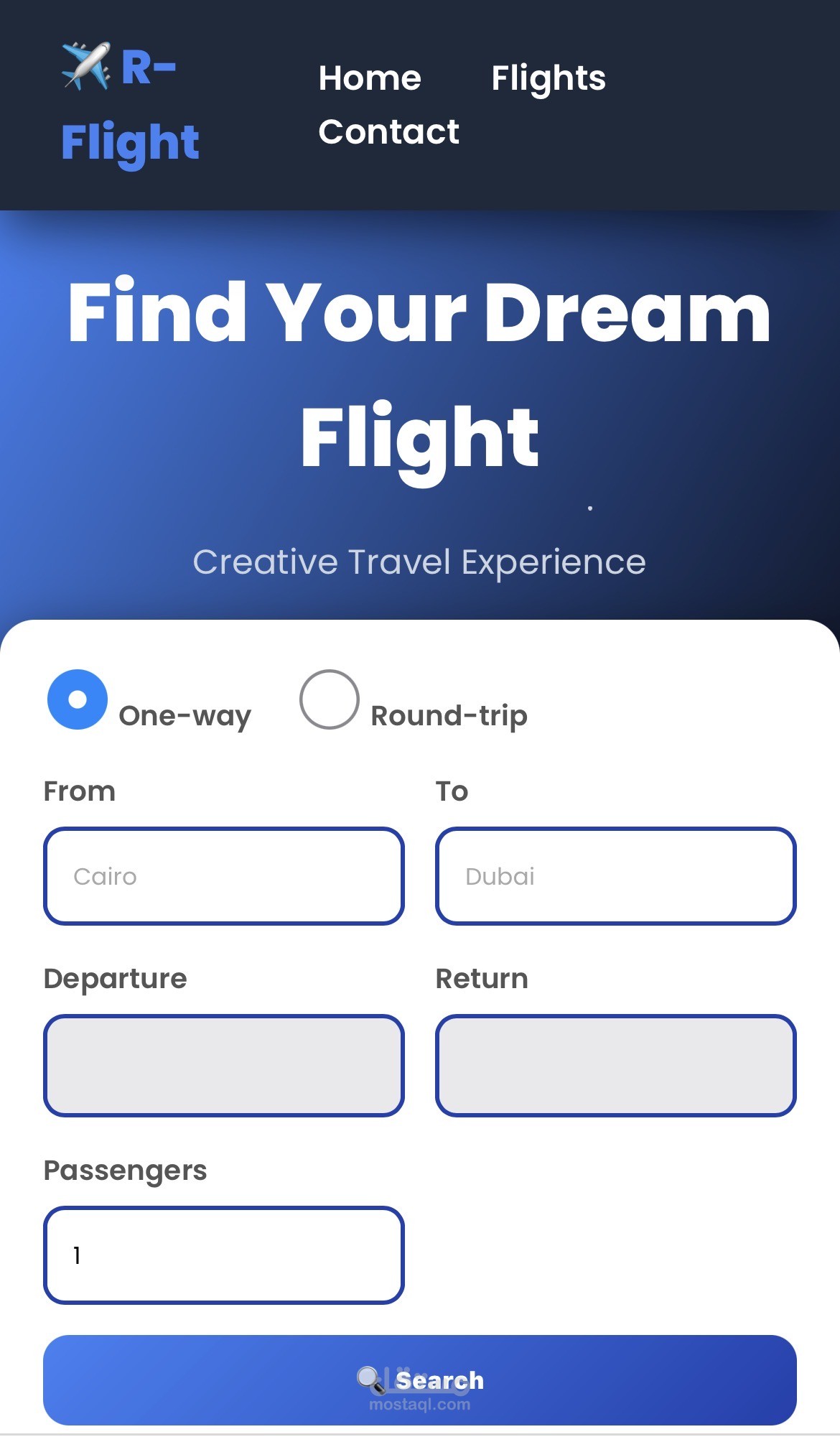 Booking tickets web site