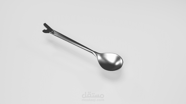 ملعقة ثلاثية الابعاد