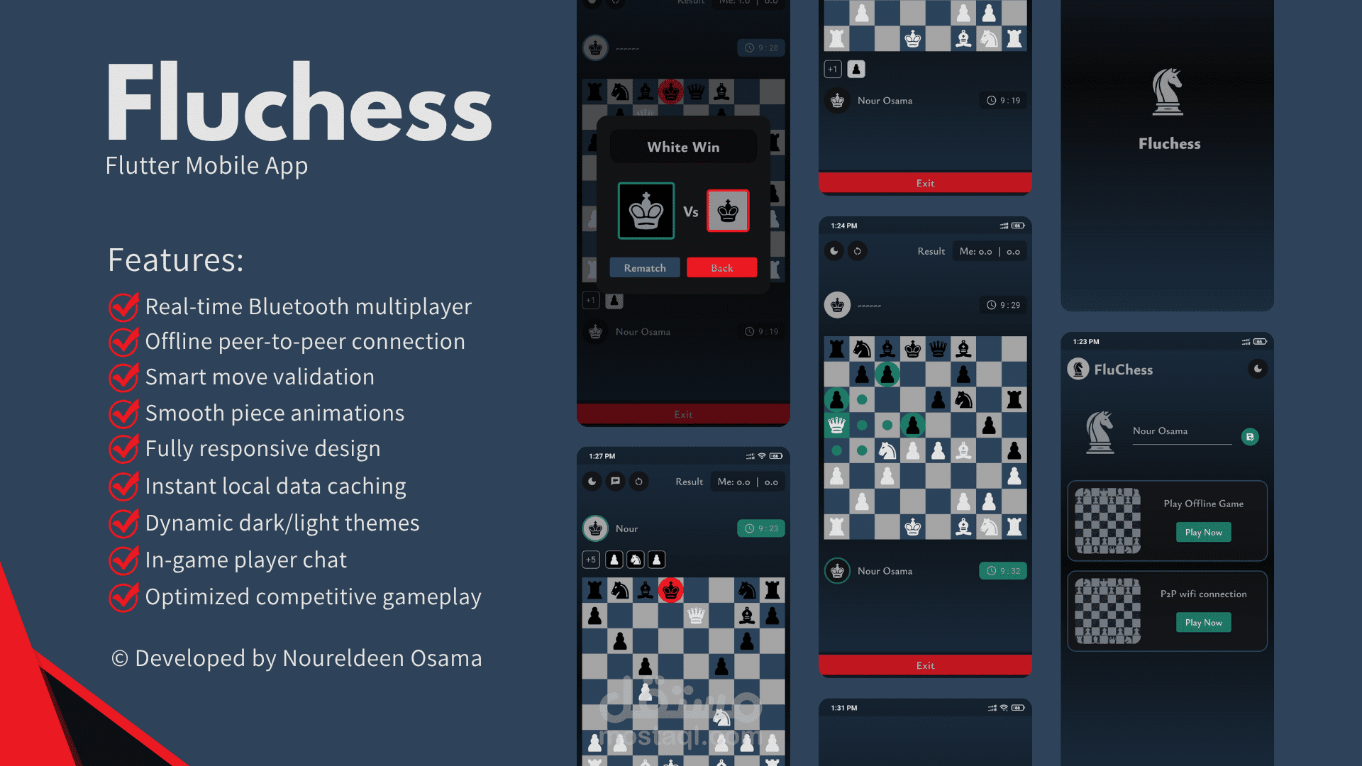 لعبة الشطرنج Fluchess