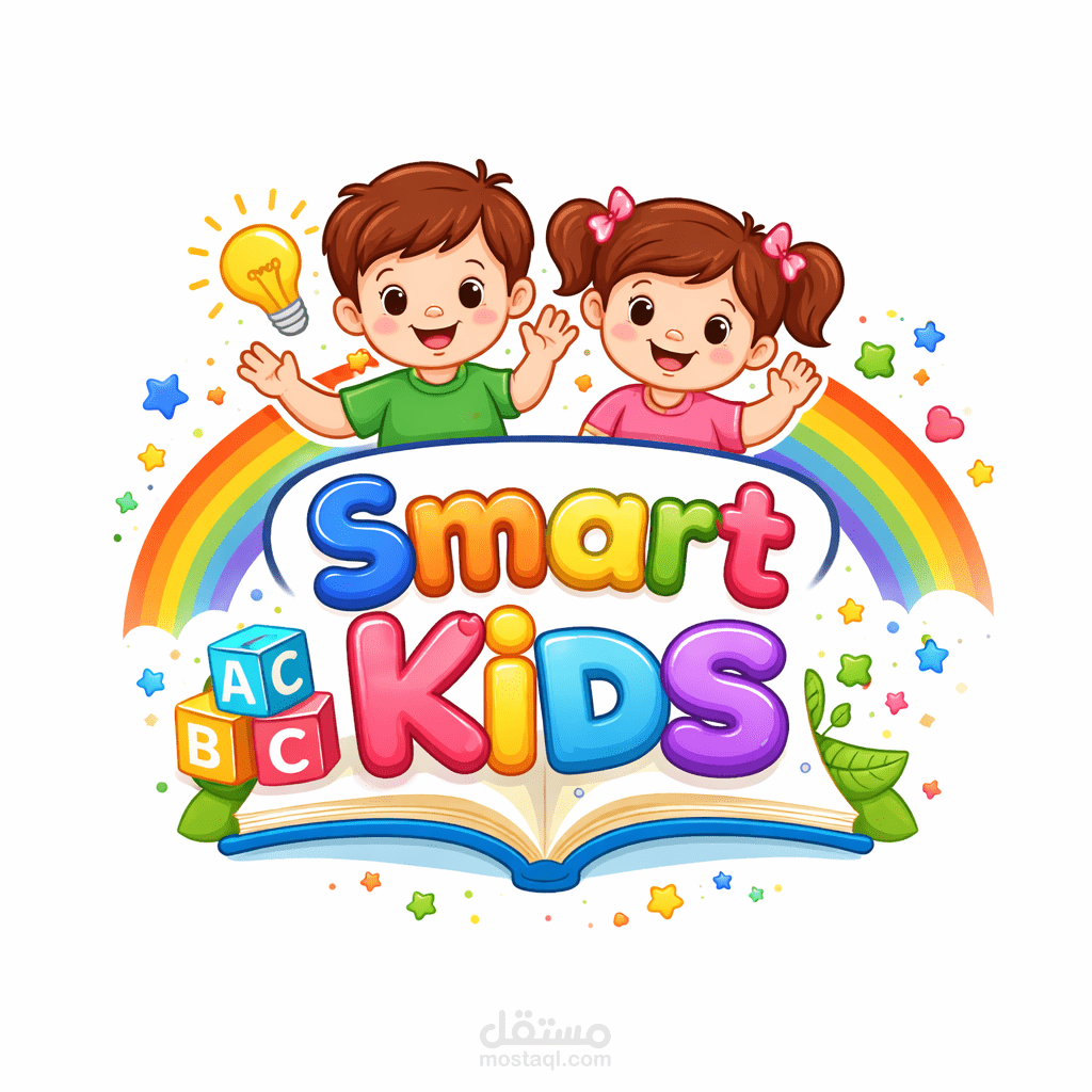 لوجو حضانة اطفال