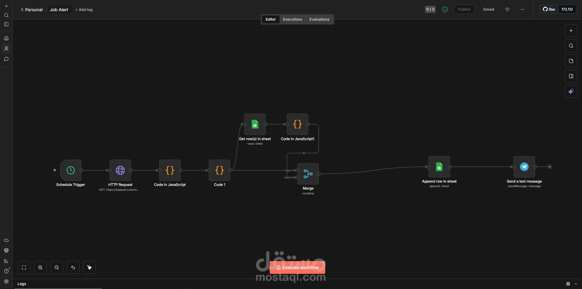 نظام أتمتة وادارة الوظائف
