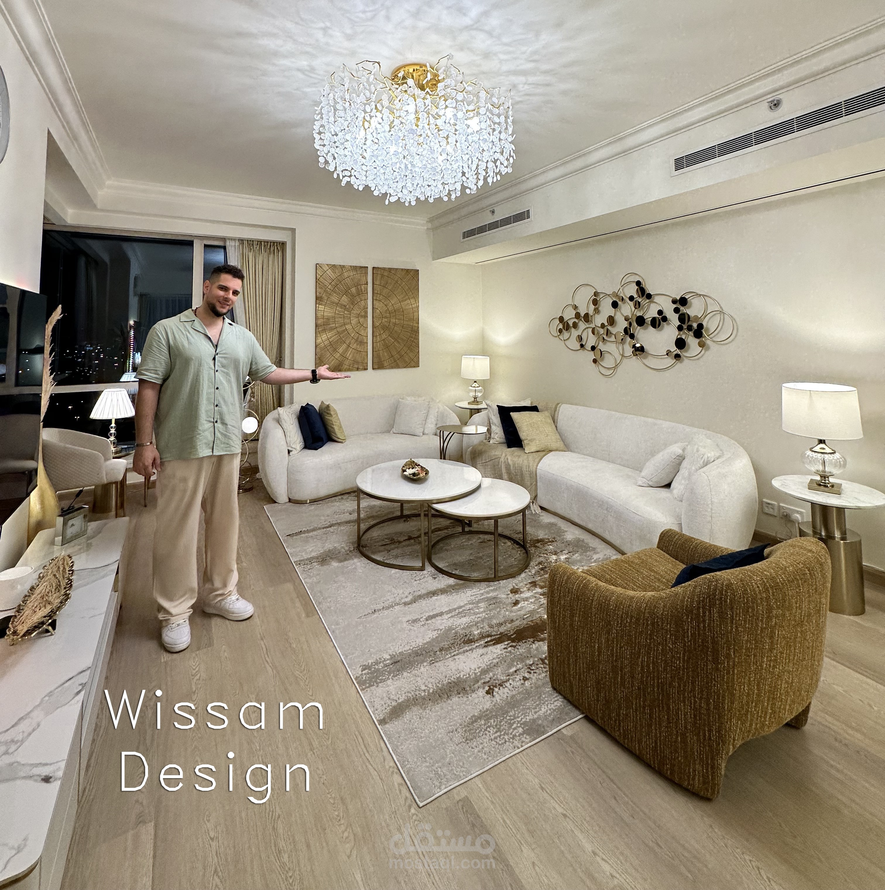 فرش كامل لشقه 3 غرف نوم و صالتين و غرفة طعام