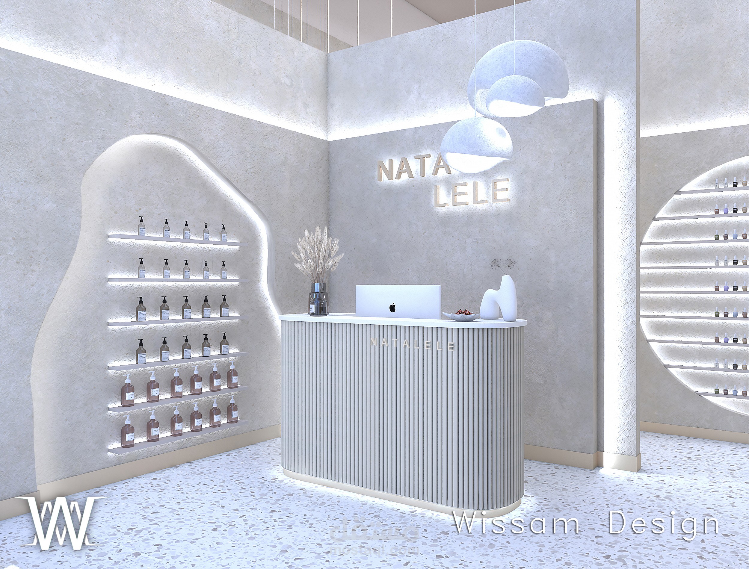 صالون نسائي للسيدات على الطراز الحديث