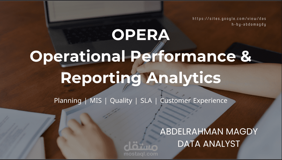 ? OPERA | Operational Performance & Reporting Analytics