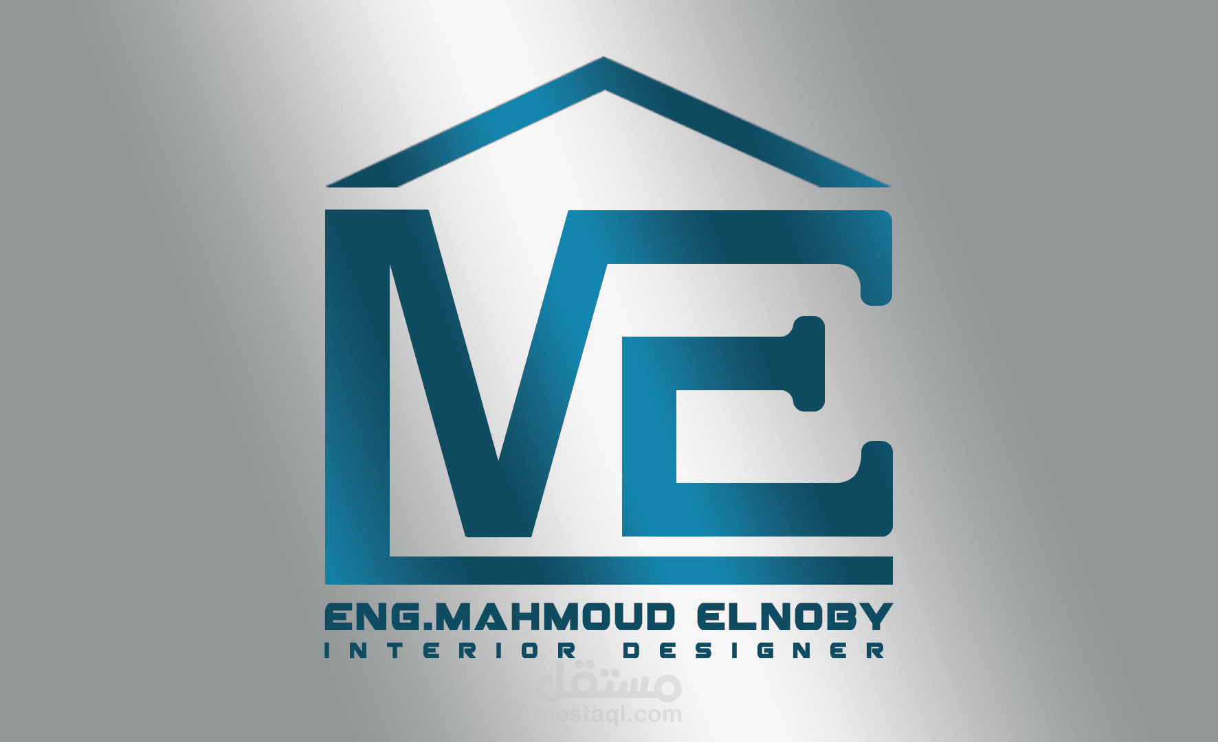 تصميم لوجو وانترو هندسي