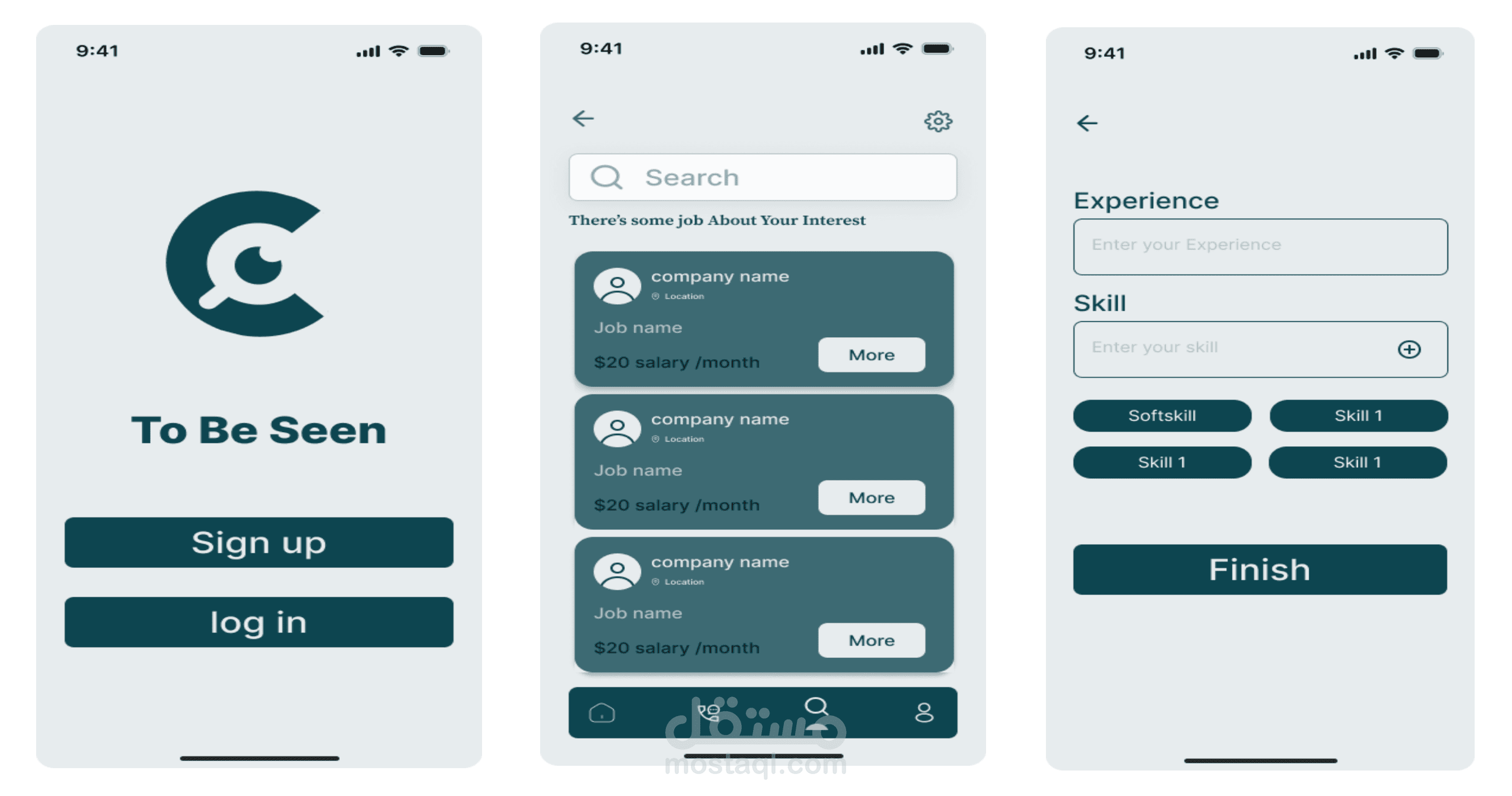 To be seen -تطبيق لمساعدة المكفوفين فى حياتهم اليومية وفى سوق العمل