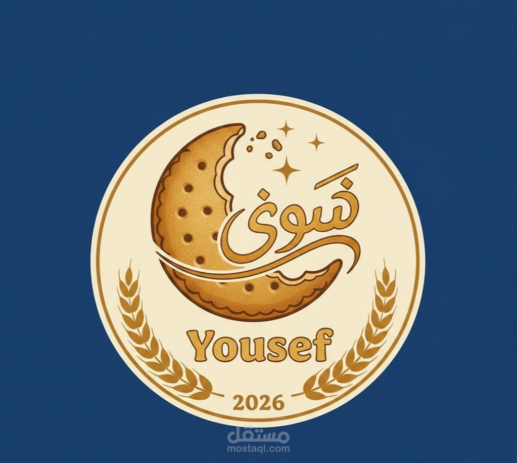 لوجو لشركة بسكوت باسم يوسف