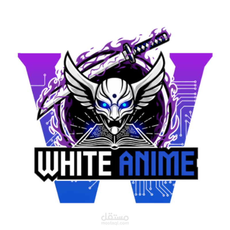 LOGO لقناة يوتيوب WhitE animE