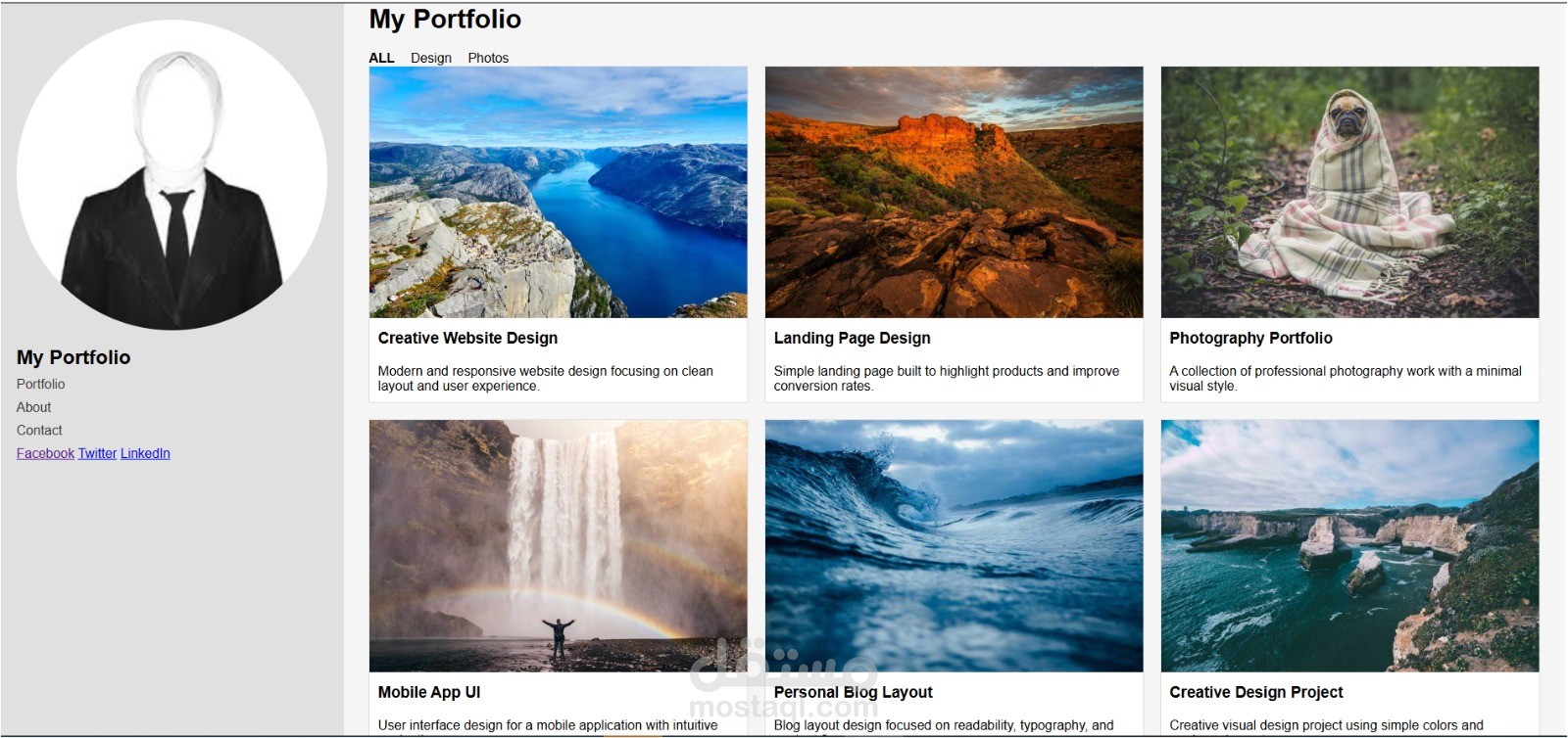 Personal Portfolio Website
