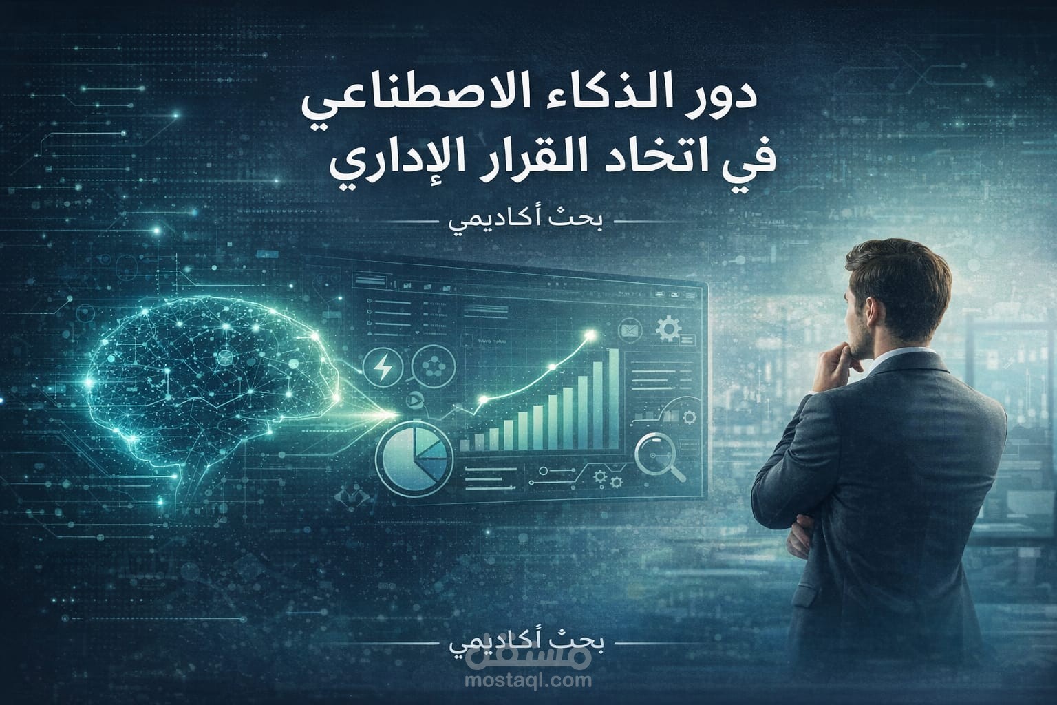 بحث أكاديمي عن "دور الذكاء الاصطناعي في اتخاذ القرار الإداري"