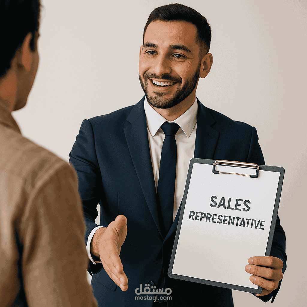 مسؤول مبيعات / Sales Representative