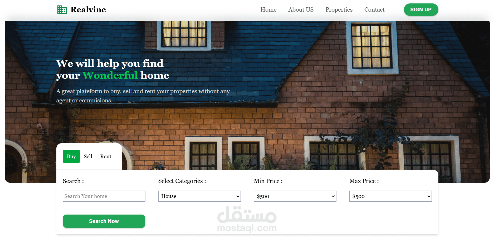 انشاء صفحة هبوط Landing Page، احترافية ومتجاوبة