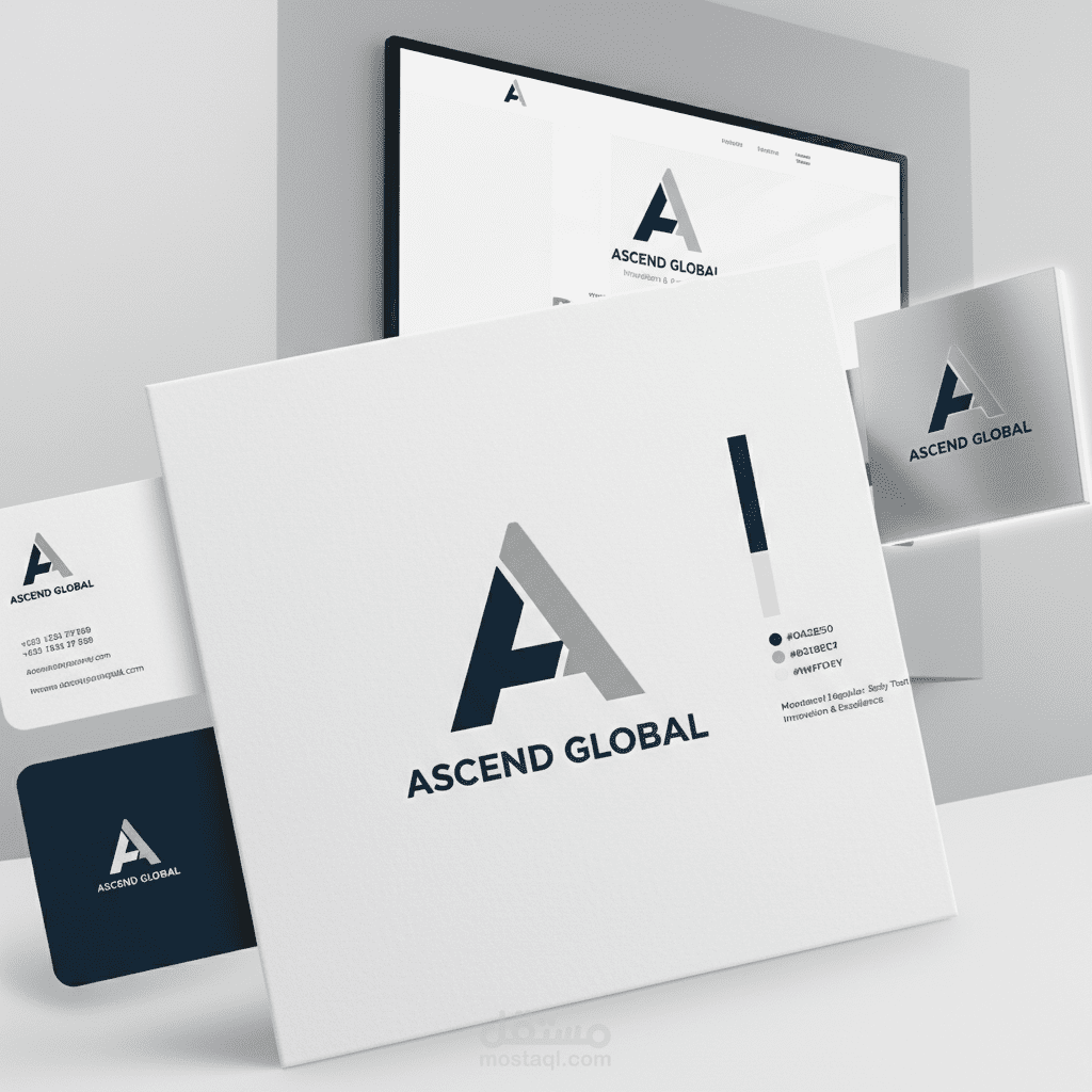 ASCEND GLOBAL Corporate Brand Identity