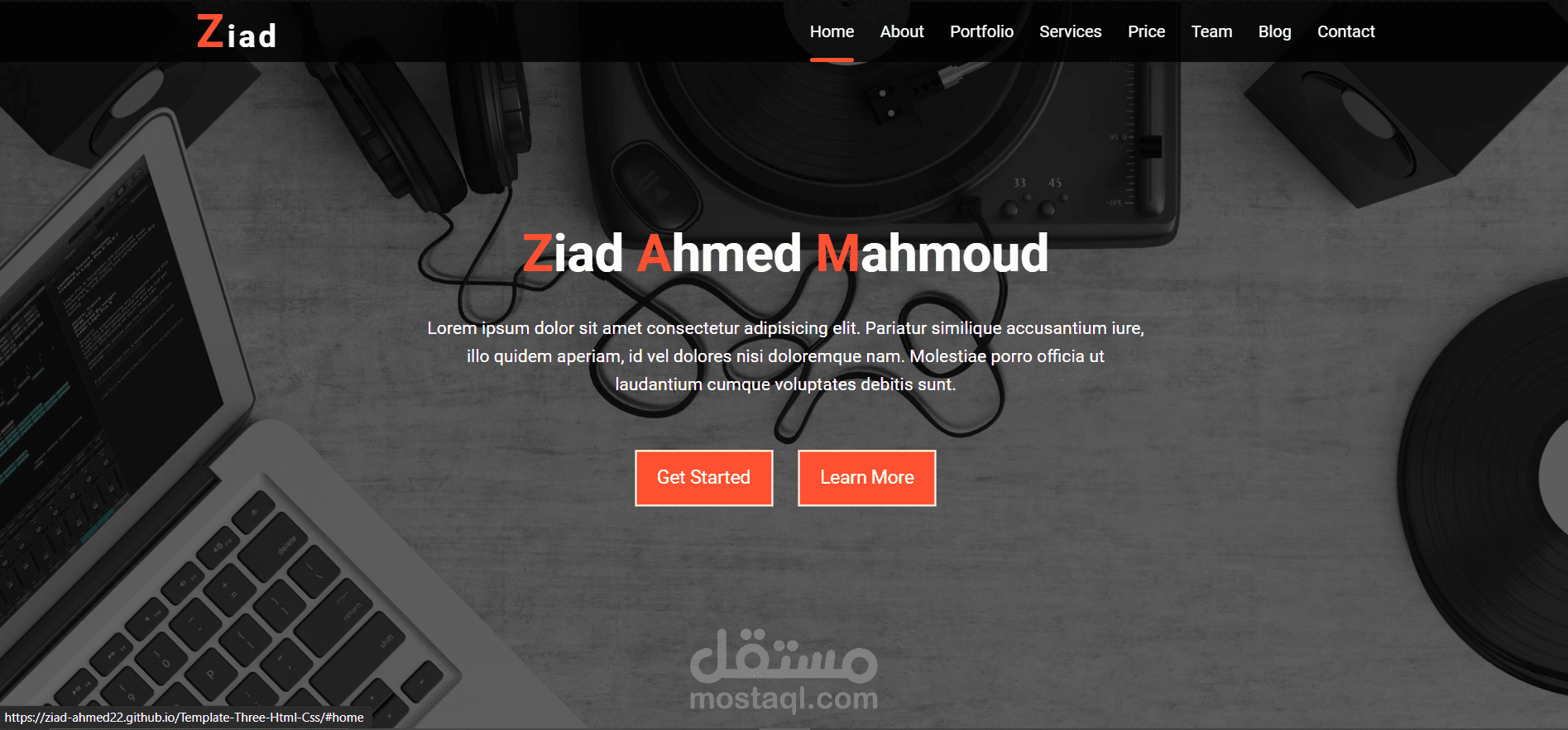 صفحة هبوط landing page