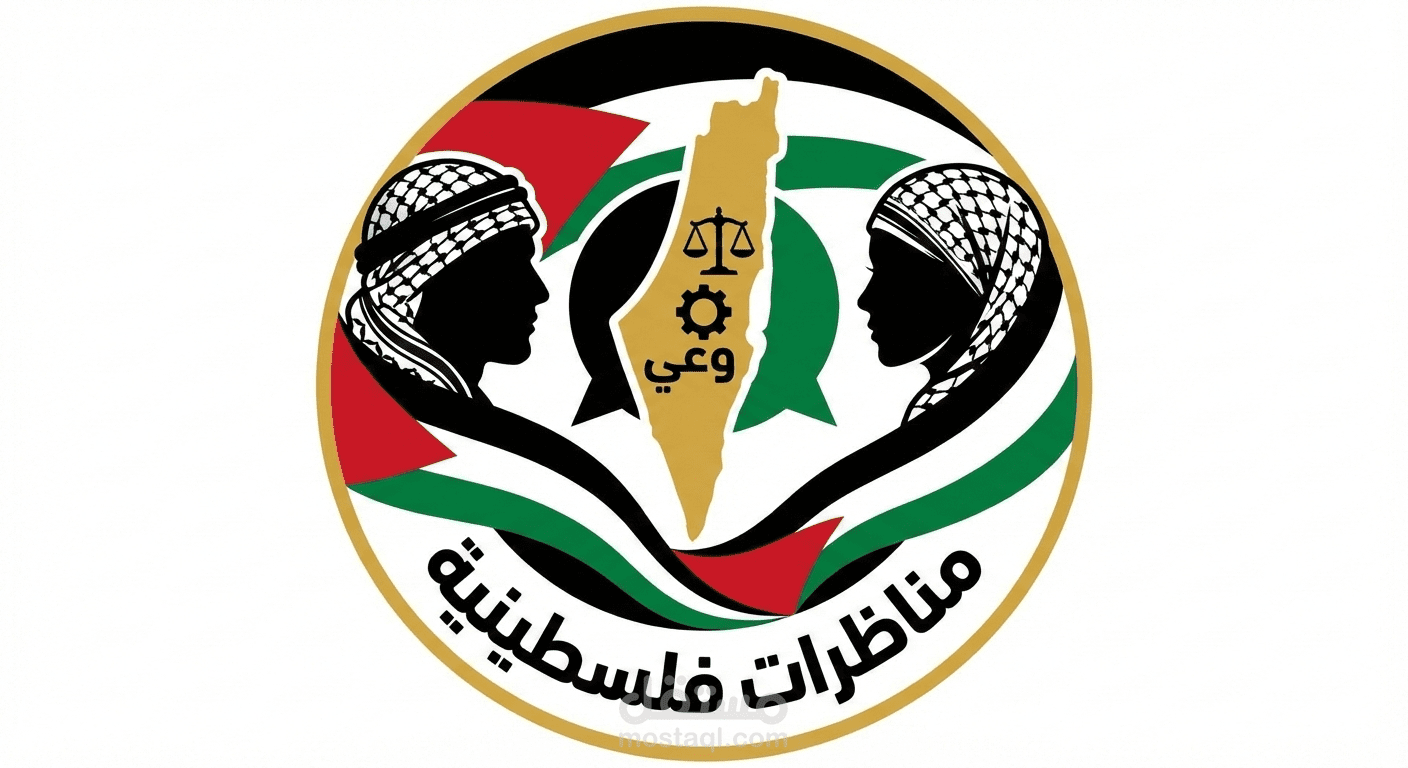 لوجو جروب مناظرات فلسطينية على الواتساب