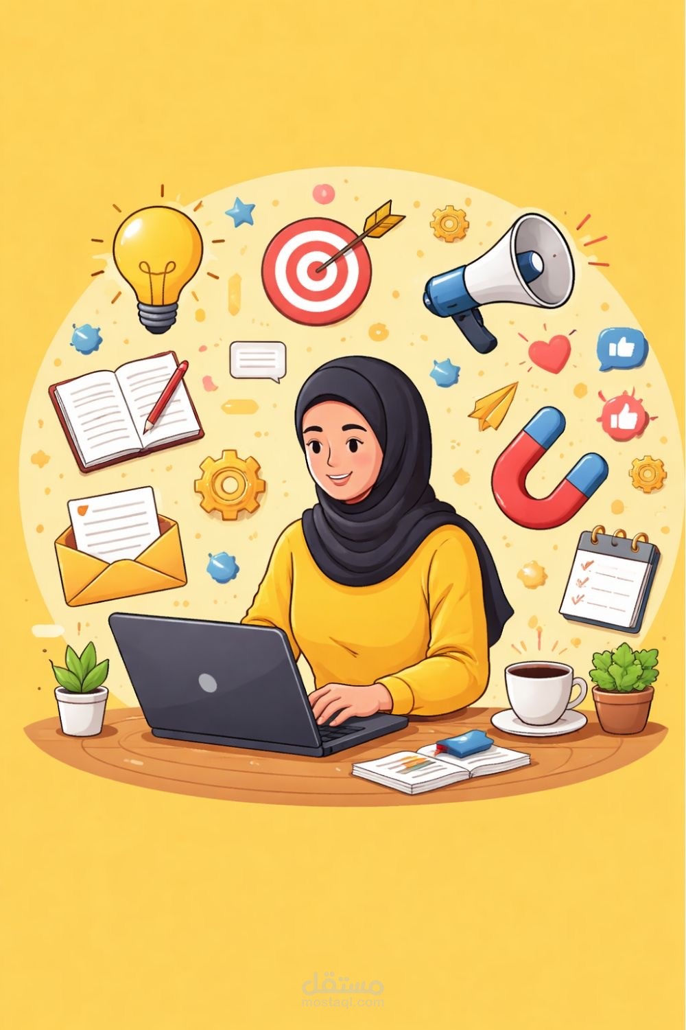 خطة محتوى شهرية متكاملة