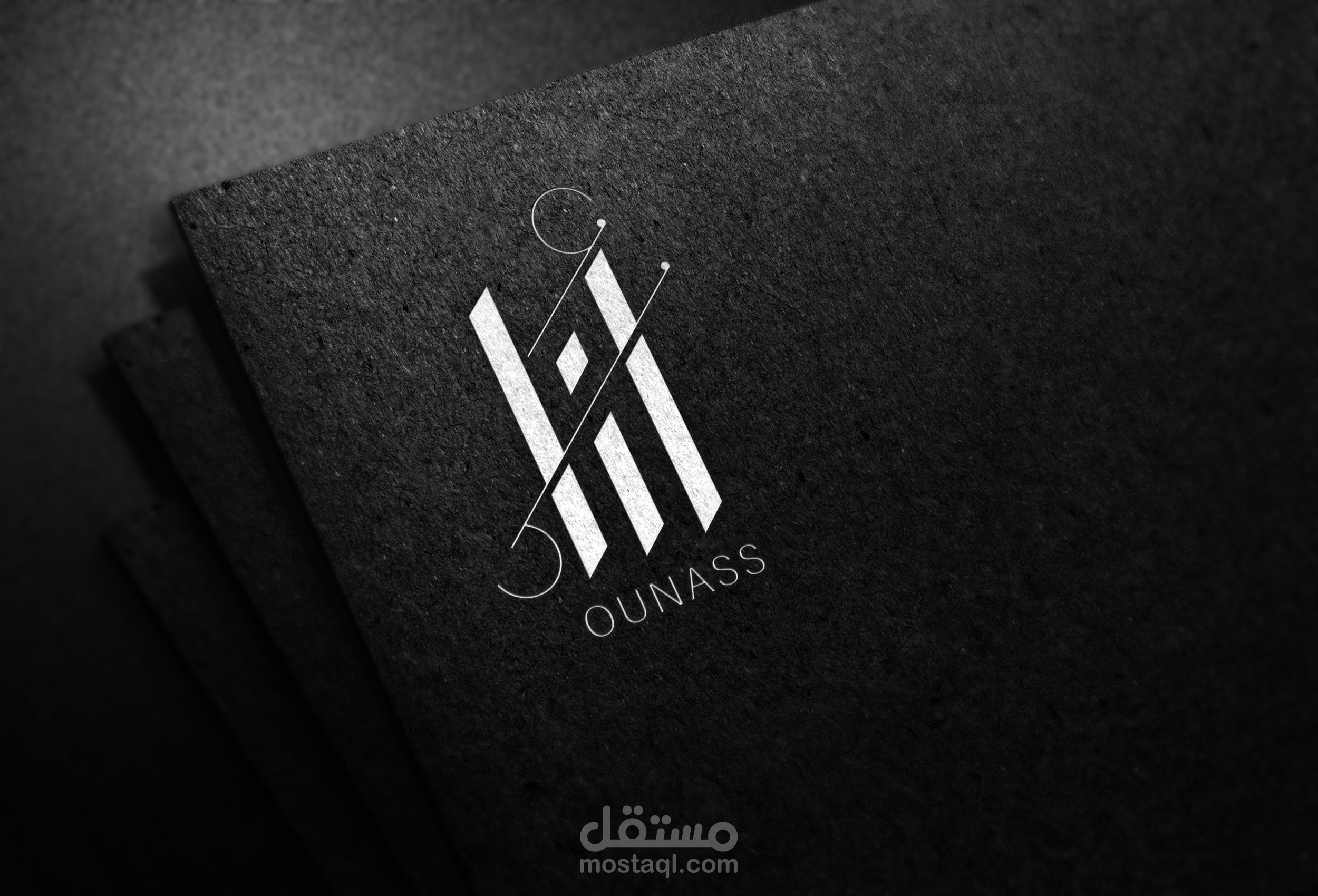 تصميم شعار ounass