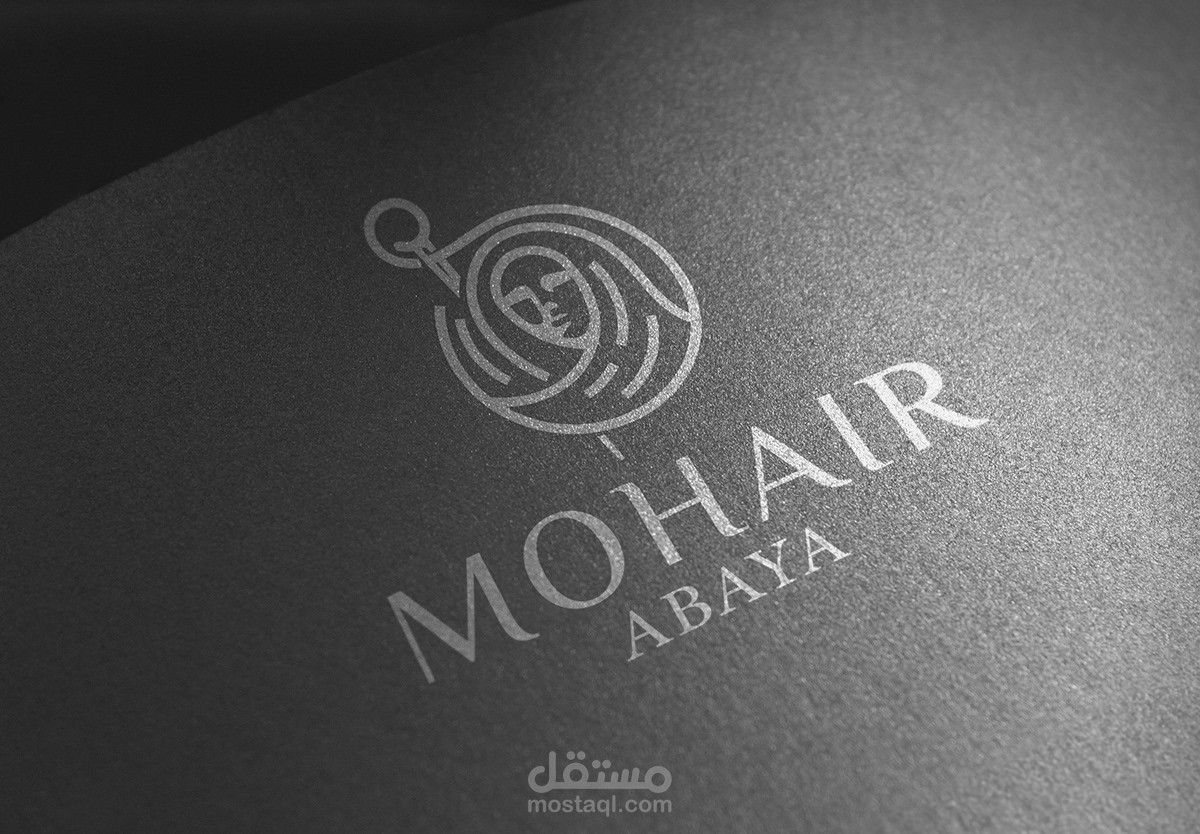 logo mohair abaya