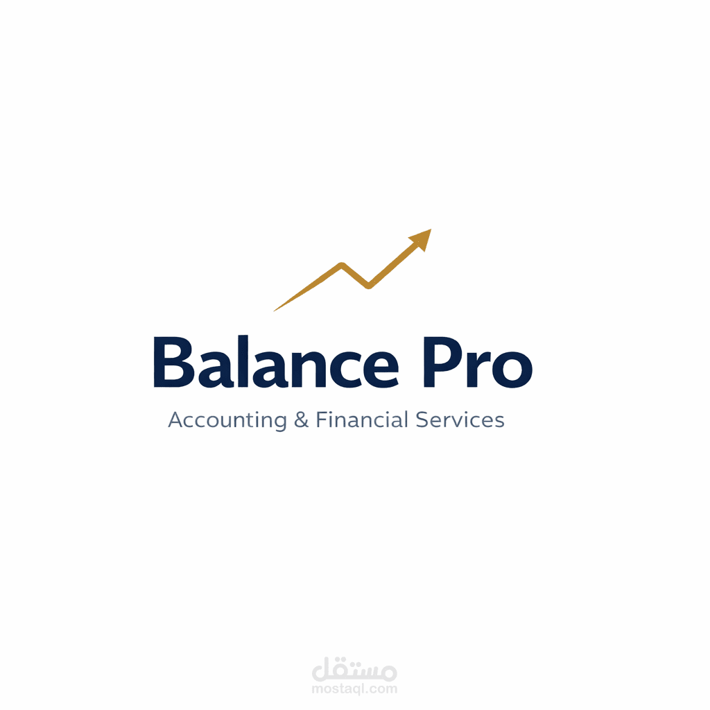 **تصميم هوية بصرية احترافية لشركة محاسبة ومالية | Balance Pro Branding Identity**