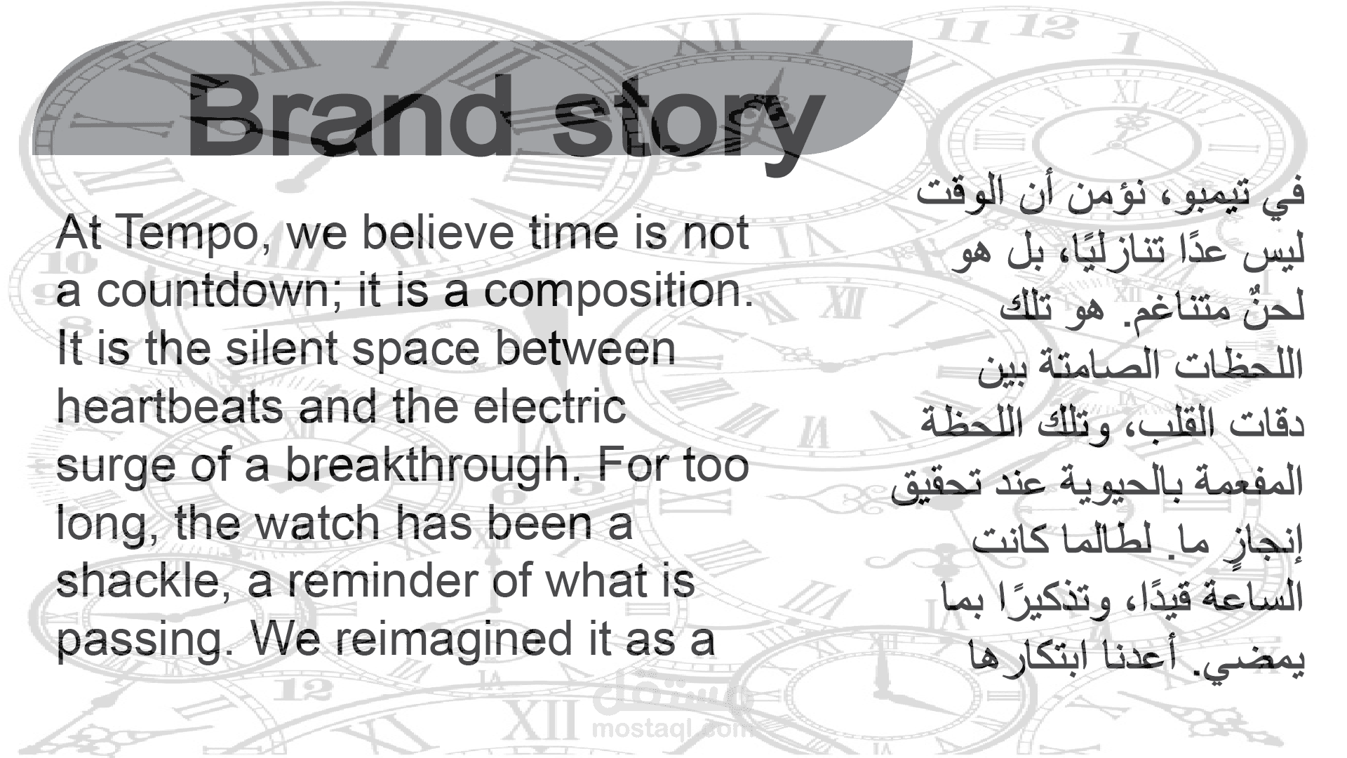 هويه بصريه لبراند تيمبو