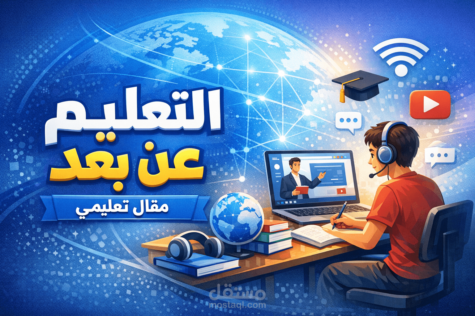 # التعليم عن بُعد: مستقبل التعلم في العصر الرقمي