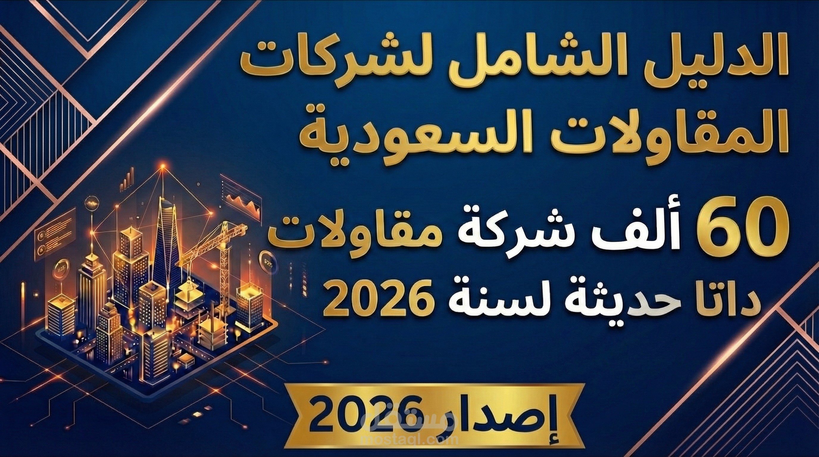 استخراج 60 الف شركه مقاولات من  موقع مقاول الرسمي السعودي