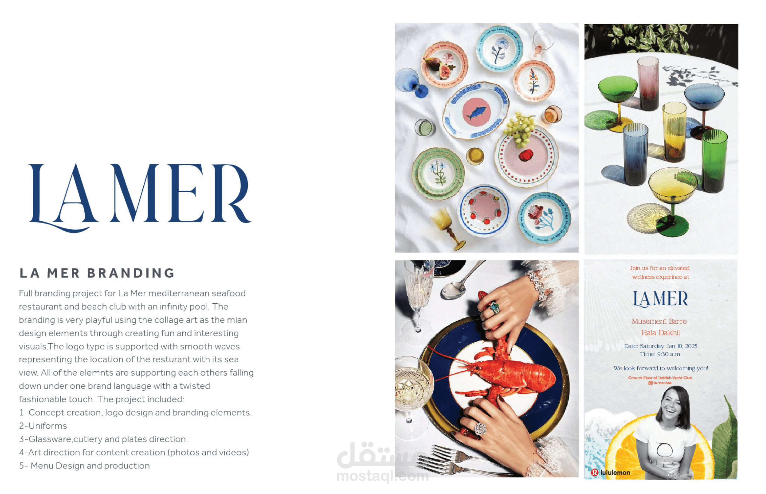 La mer branding