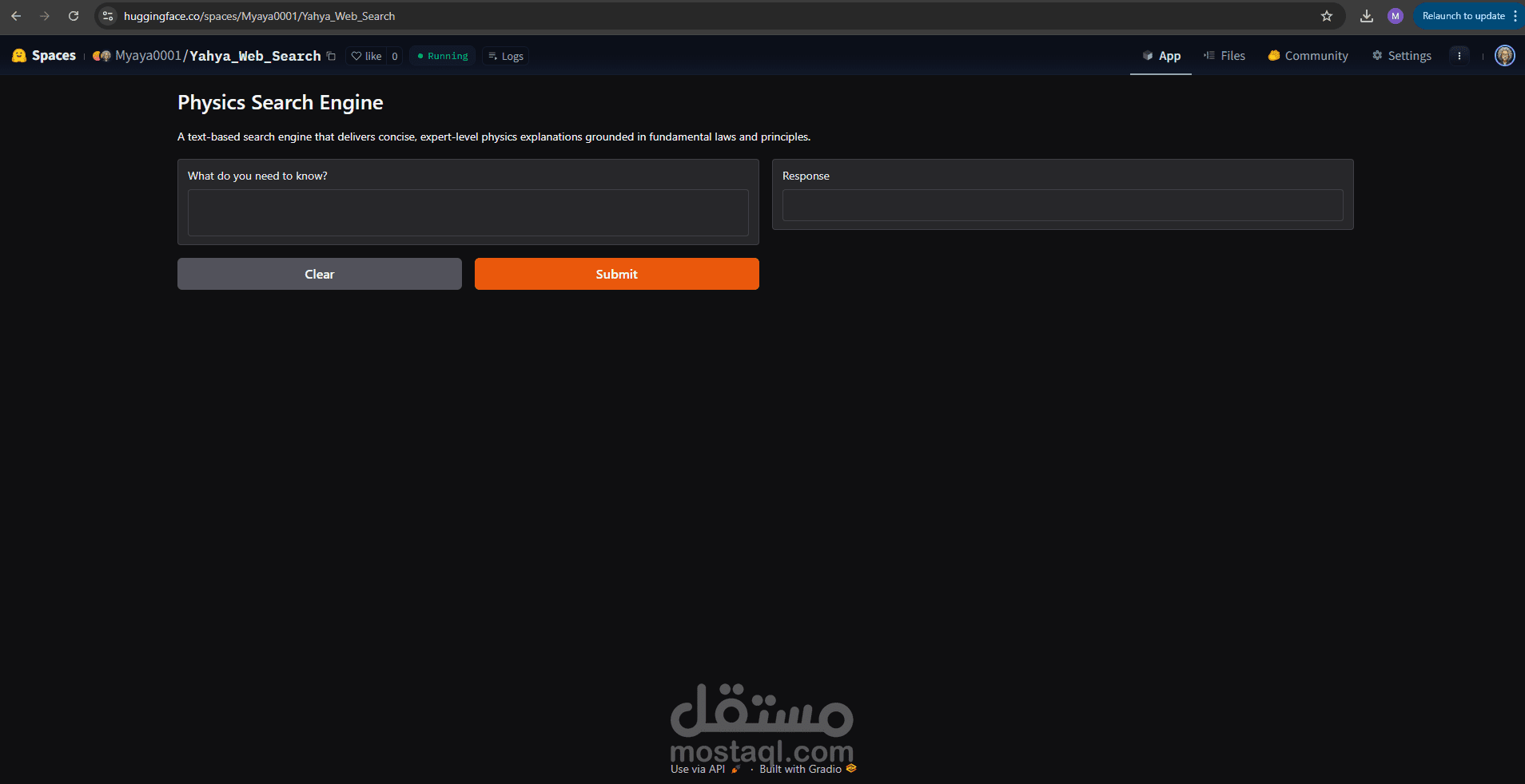 بناء AI-Powered Search Engine متخصص في المصطلحات العلمية باستخدام Google Gemini