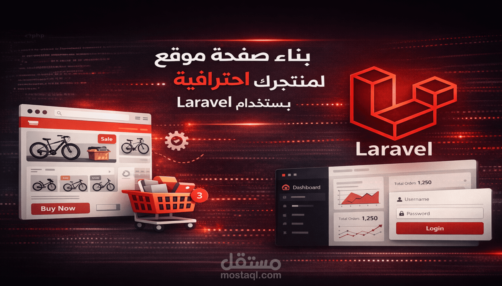 تصميم وتطوير موقع احترافي لبيع الدراجات