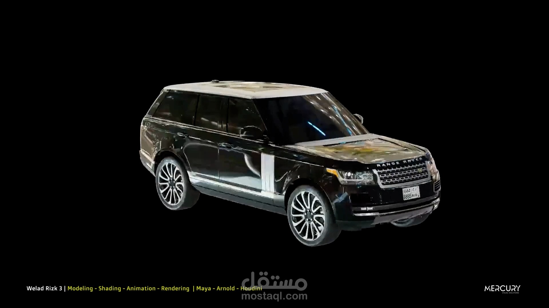 نمذجة وتطوير المركبات السينمائية (3D Vehicles) - فيلم "ولاد رزق 2